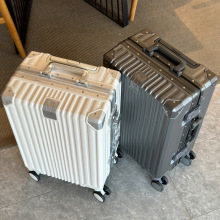行李箱加厚大容量密码箱拉杆箱24寸铝框静音挂钩多功能20寸登机箱