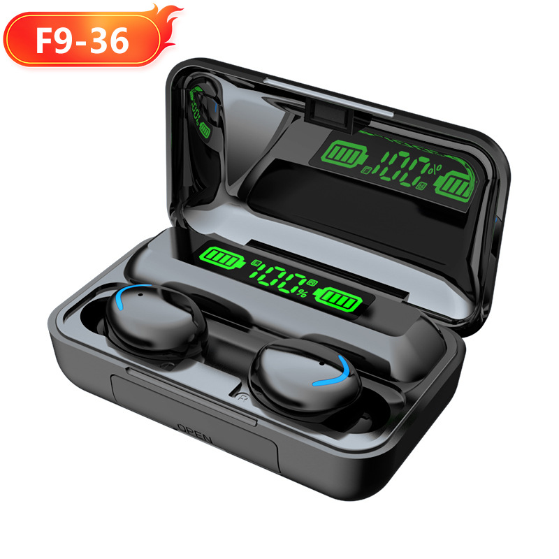 Cross-Border New Private Model F9-5C M10 Wireless Bluetooth Headset 5.3 E-Sports Games TWS Headset Factory Wholesale