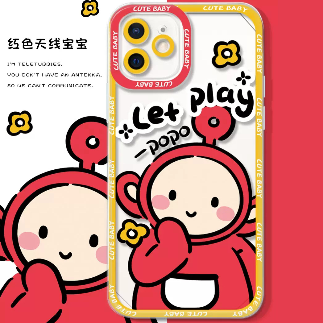 适用苹果14pro天使宝宝手机壳华为荣耀80vivos16小米13oppo全包壳