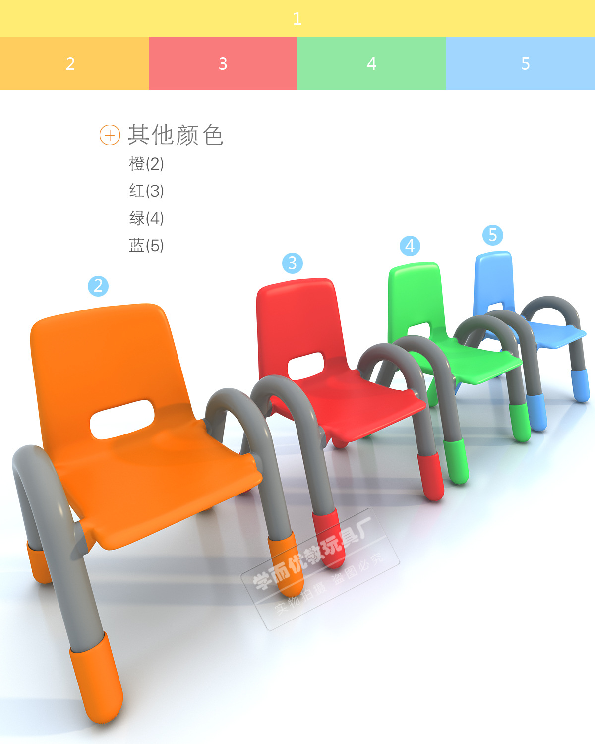 幼儿园儿童桌椅套装宝贝塑料靠背椅餐椅家用座椅加厚子小板凳写字