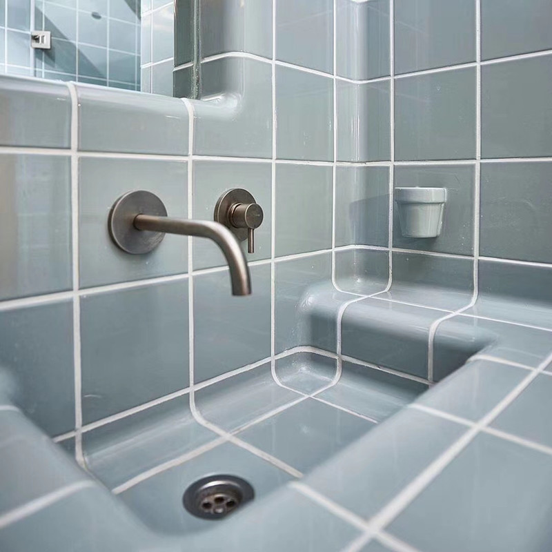 北欧美弧砖卫生间墙砖面包砖地砖小白砖吧台转角瓷砖阳