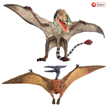 侏罗纪无齿翼龙玩具恐龙动物模型实心仿真双型齿翼龙儿童男生礼物
