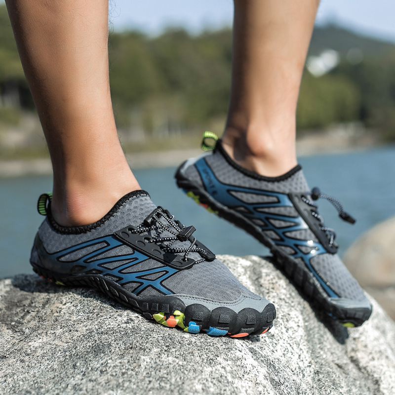 跨境大码户外攀爬五指鞋游泳鞋情侣沙滩鞋溯溪鞋速干鞋套脚鞋1916