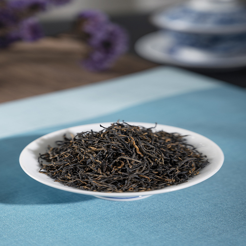 厂家直销陕西紫阳富硒红茶礼盒送礼批发工夫牛自立袋包装250g