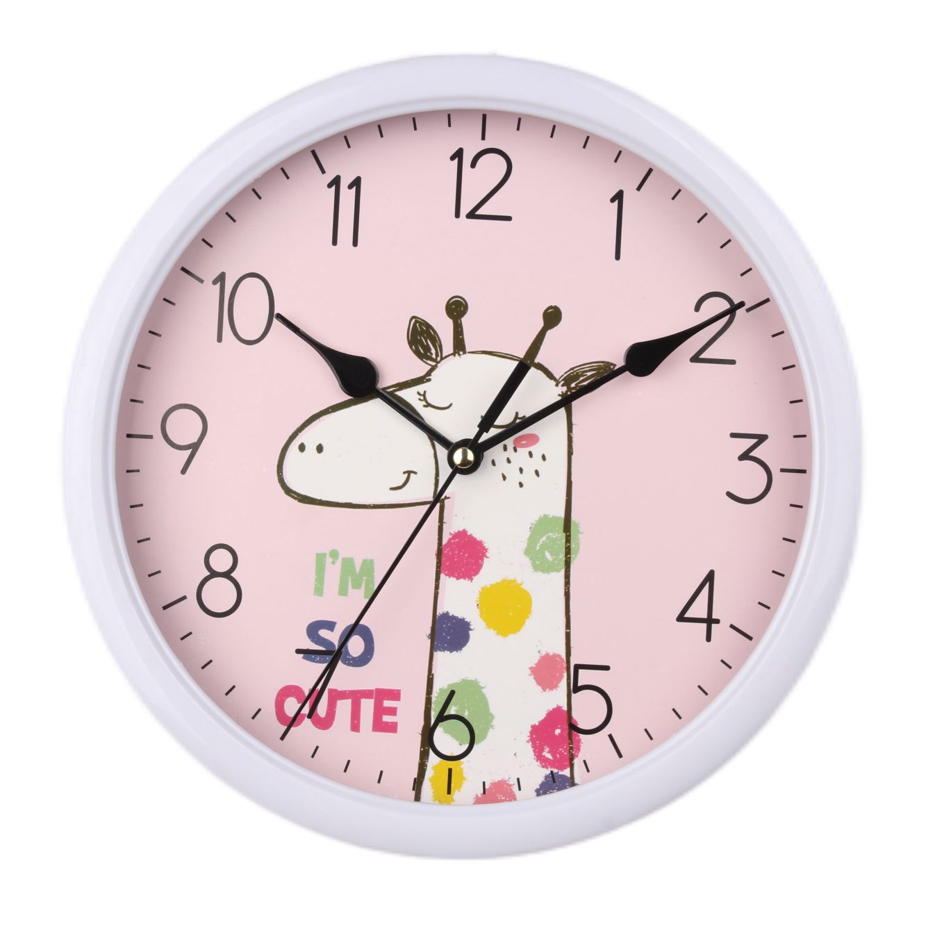 Silent Creative Wall Clock Cartoon Clock Cute Simple Home Living Room Children's Room Quartz Clock Bedroom Wall Hangings Watch