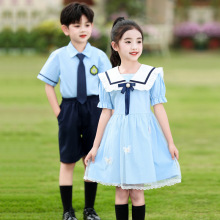 六一儿童演出服小学生诗歌朗诵合唱服幼儿园班服表演服毕业照服装