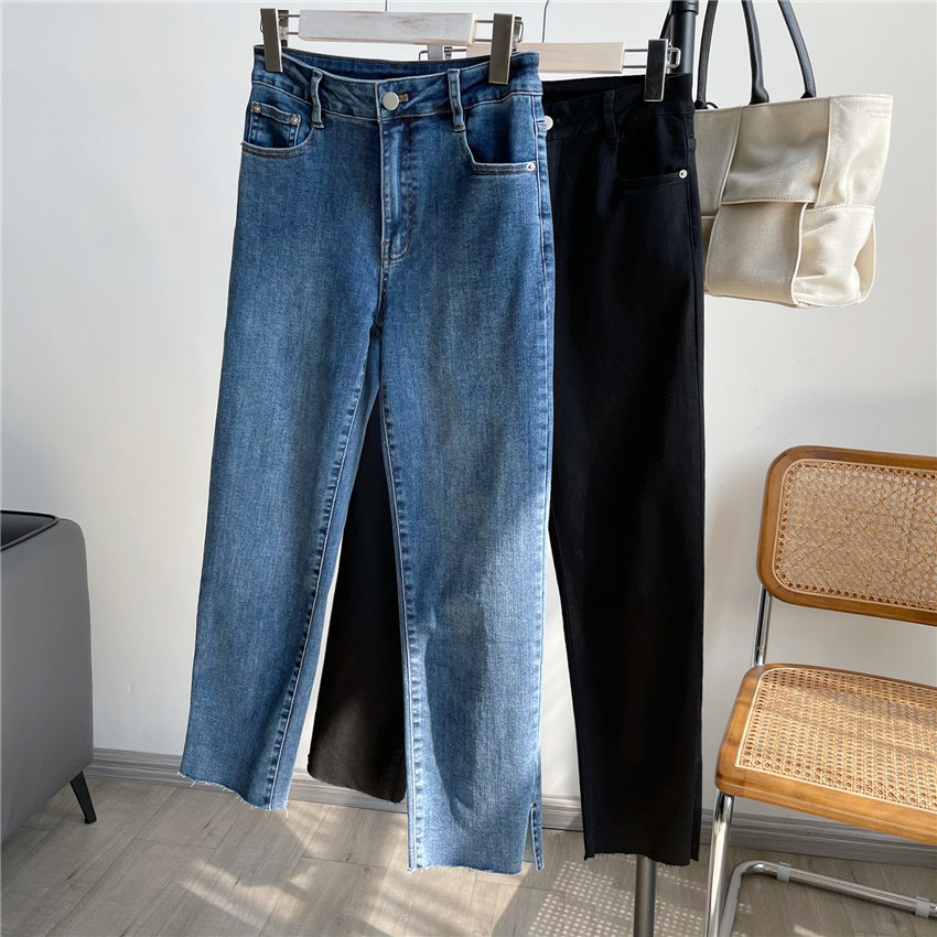 Signature Jeans ~ I Keep 2! Basic All-Matching Super Slimming Easy to Wear Split Jeans Autumn