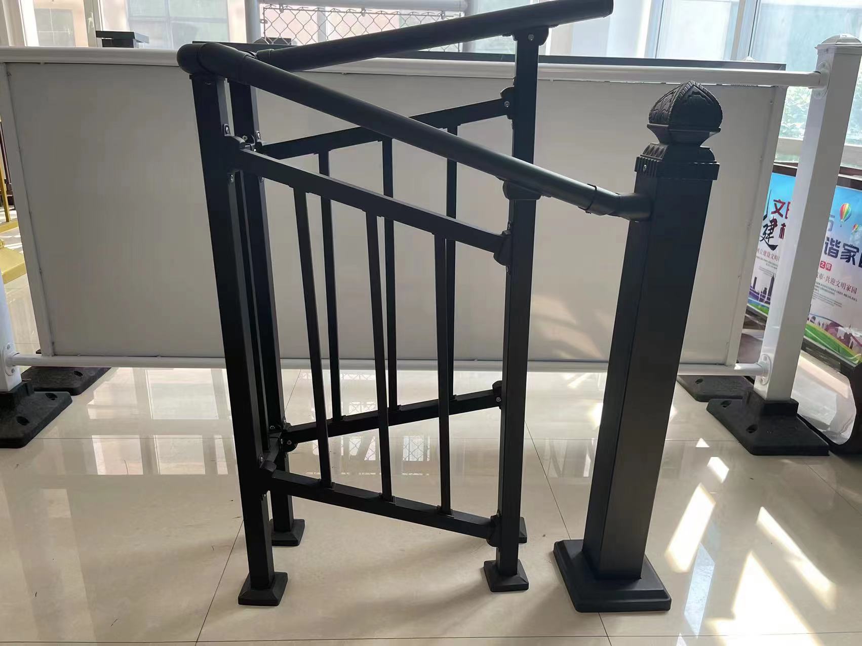 别墅楼梯扶手锌钢铁艺楼梯栏杆小区楼梯栏杆阳台防护栏护窗栏杆