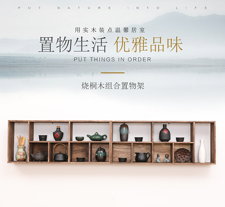 桌面收纳柜双开门学生书架实木置物架化妆品整理盒茶叶