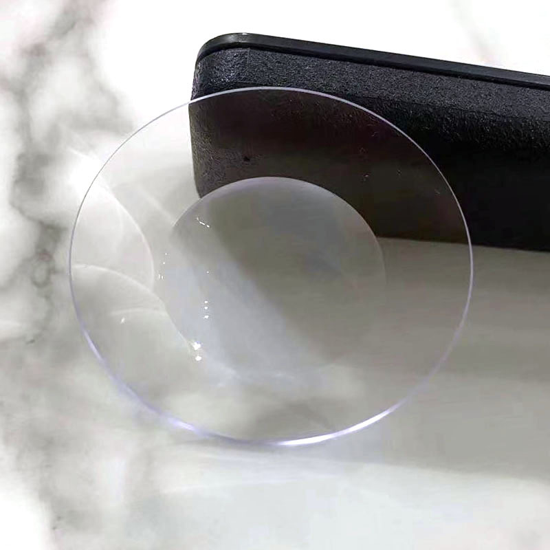 499帽子镜眼镜片 cr39远视高度老花镜片 白片(未加硬加膜)