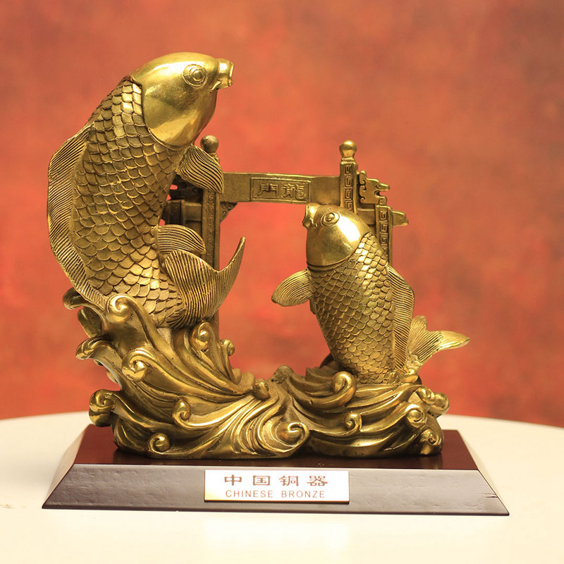 5 kg跨境属性支付方式买家服务大号鱼跃龙门 带底座高约23cm235.