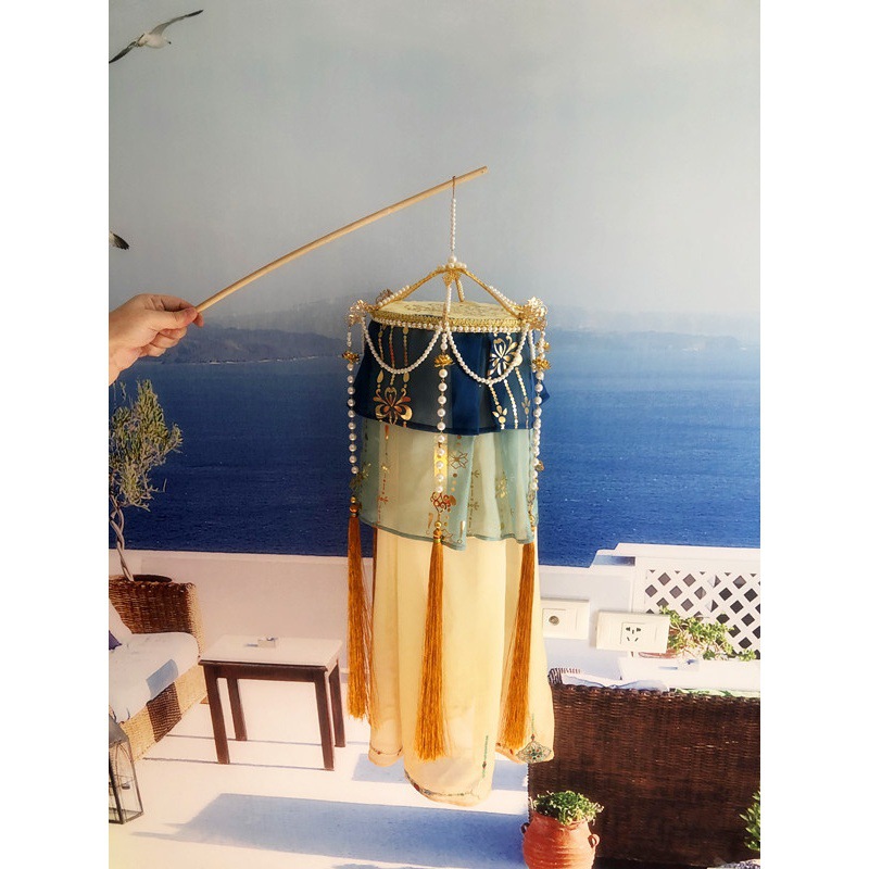 绛纱灯传统复原明制宫灯仿古画古风手提灯笼汉服配饰