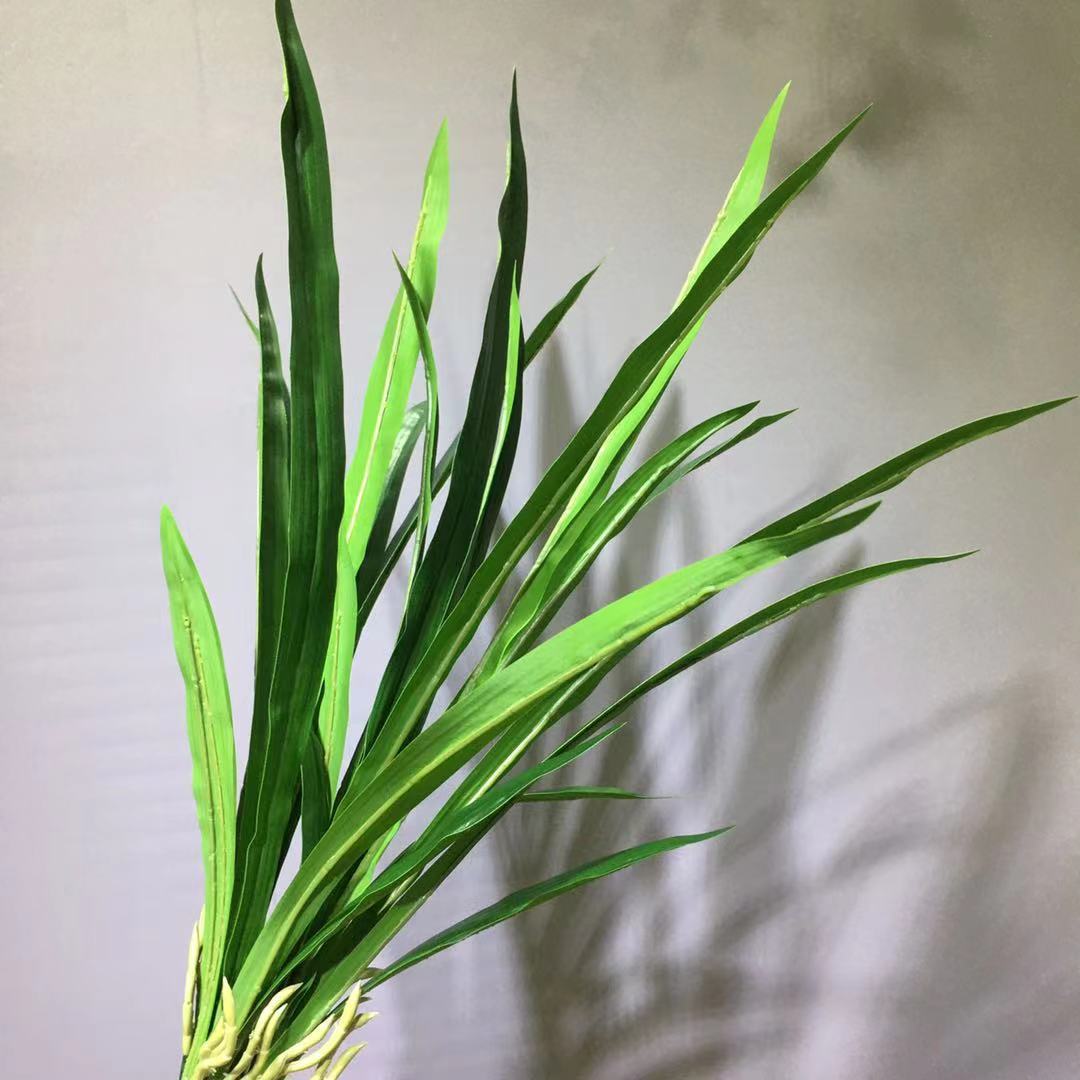 厂家直销仿真兰花叶 蕙兰叶 慧兰叶 剑兰叶 手感过
