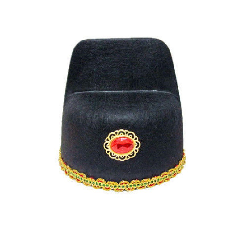 状元帽古装代成人儿童县官服帽子七品芝麻官帽子新郎财神红色摄影