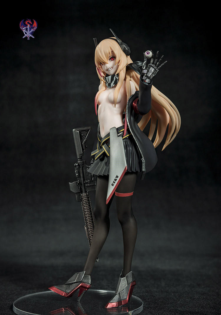 现货 美少女动漫手办 少女前线m4 人物模型树脂摆件