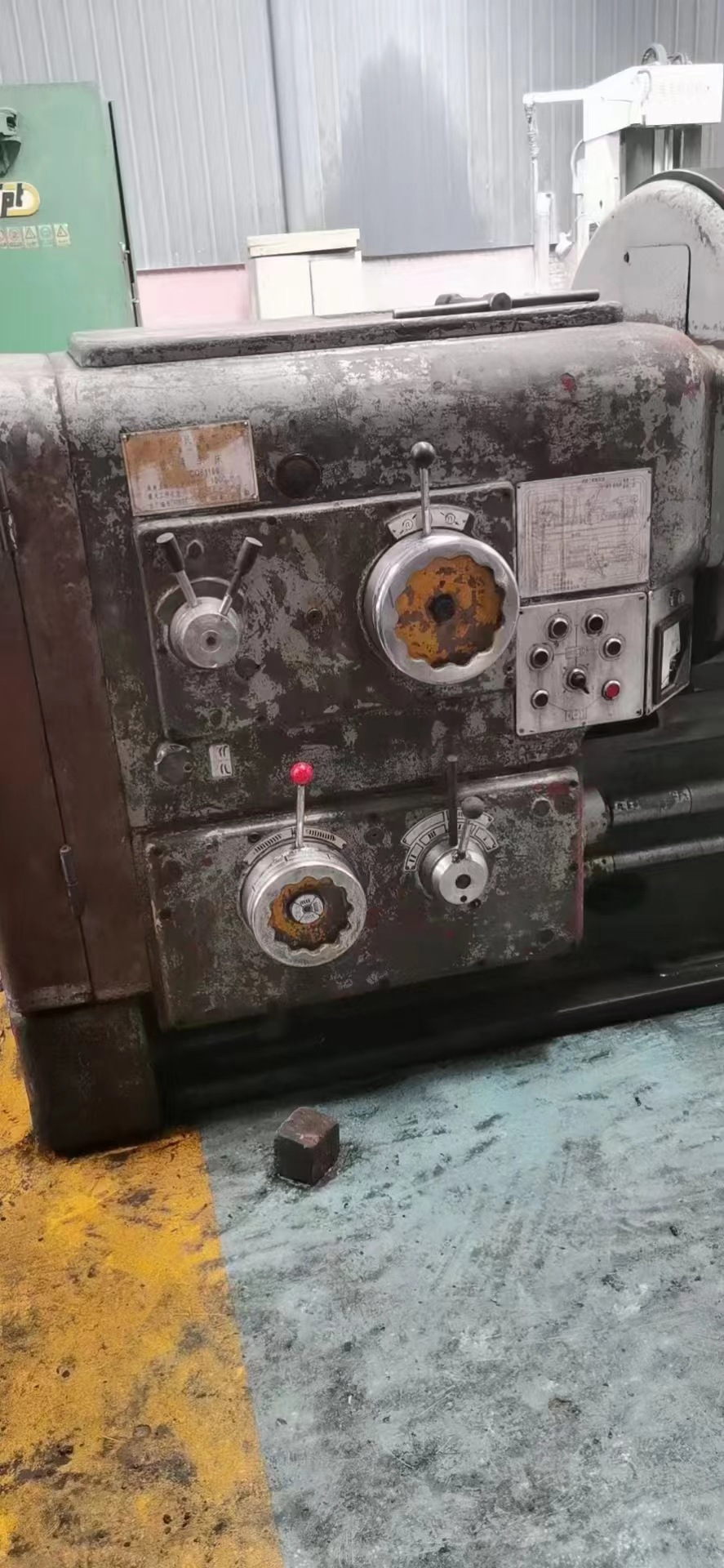 转让二手沈阳cq61100x5米卧式车床二手61100普车