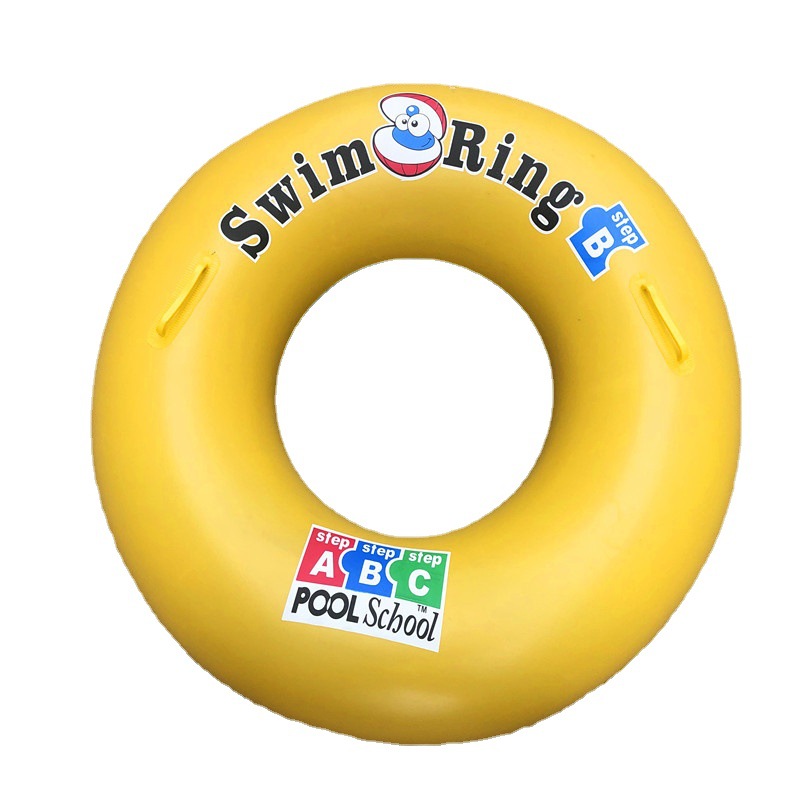 Factory Hot Sale Inflatable ABC Swimming Ring Thickened Adult Water Water Wing Letter Shell Swimming Ring plus-Sized Swim Ring