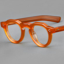 工厂直销板材眼镜复古镜架8013欧美丹阳现货批发 可配近视镜框