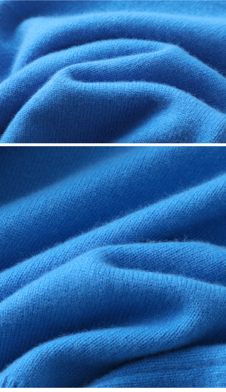 儿童新款羊毛衫纯色打底衫男女大童毛衣套头圆领双股线加厚羊绒衫