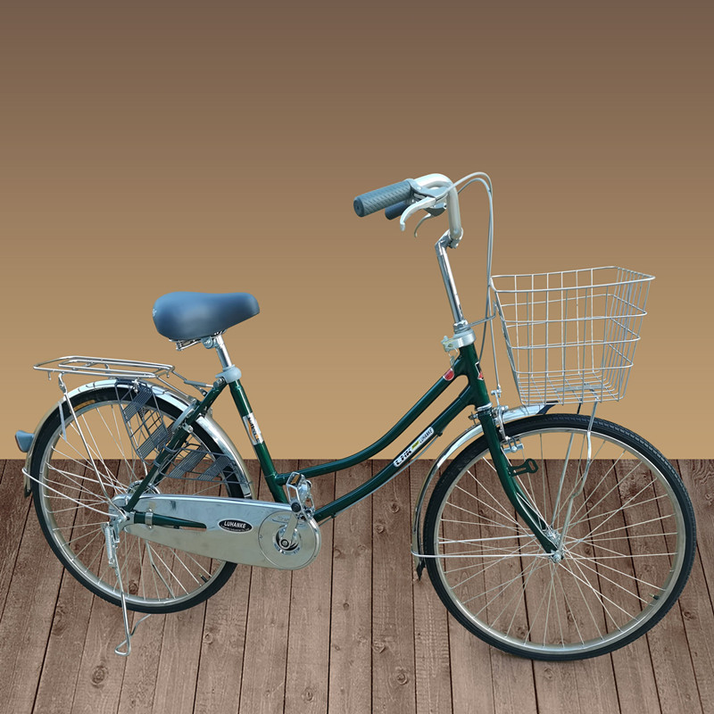 出口26寸24寸日本复古车日式自行车通勤代步车内变速沙滩公主轻便