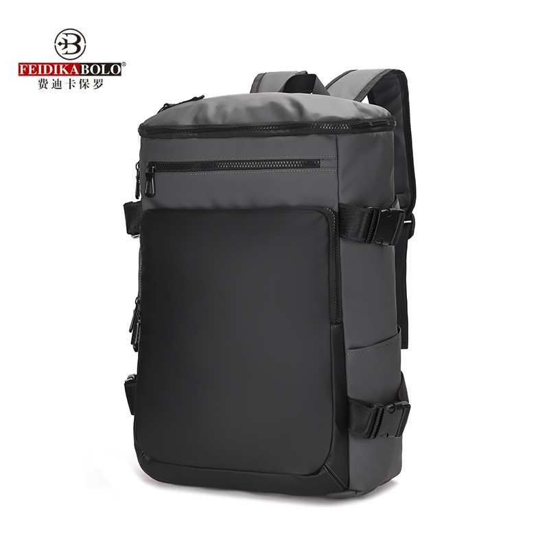 Cross-Border 2022 New Backpack Men's Trendy Oxford Travel Backpack Large Capacity Sports Bag