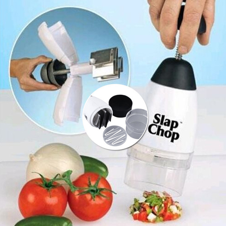 Pressing Cutter Slap Chop Press Cut Onion Cutter Garlic Press Chopper Kitchen Tools Meshed Garlic Device