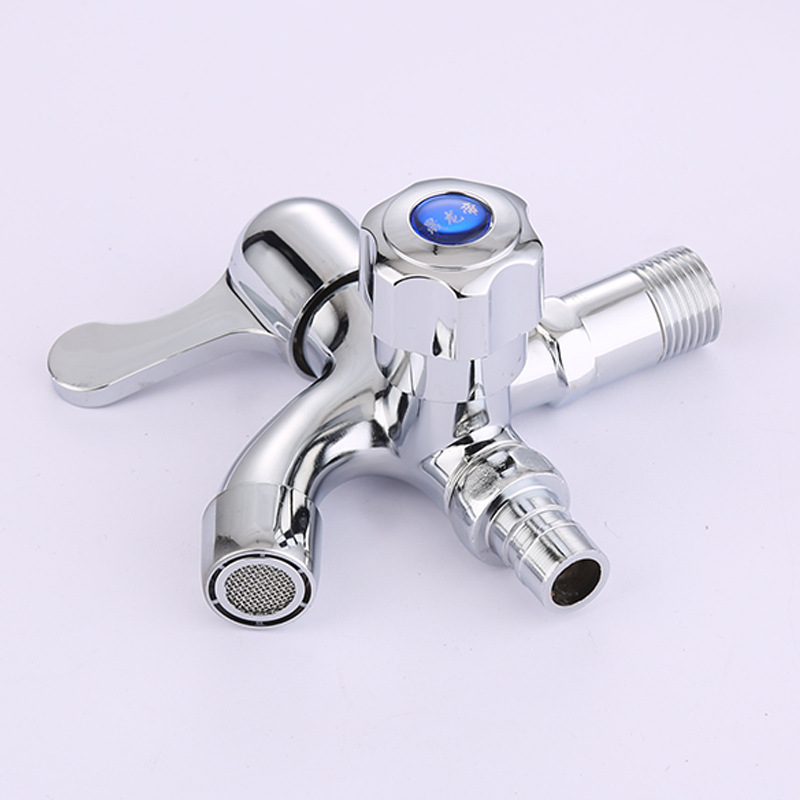 Supply Stainless Steel Zinc Alloy Copper Core Washing Machine Tap Bibcock Copper Nozzle with Key Faucet