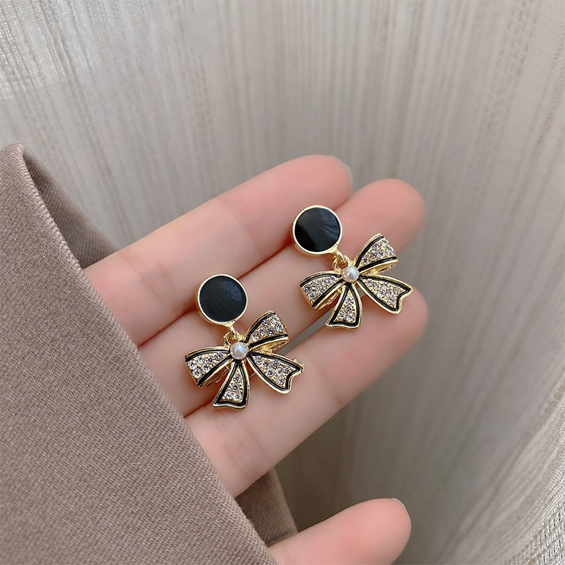 Korean Retro High-Grade Stud Earrings Women's Exquisite Ins Style All-Match Special Interest Earrings 925 Silver Needle Temperament New Earrings
