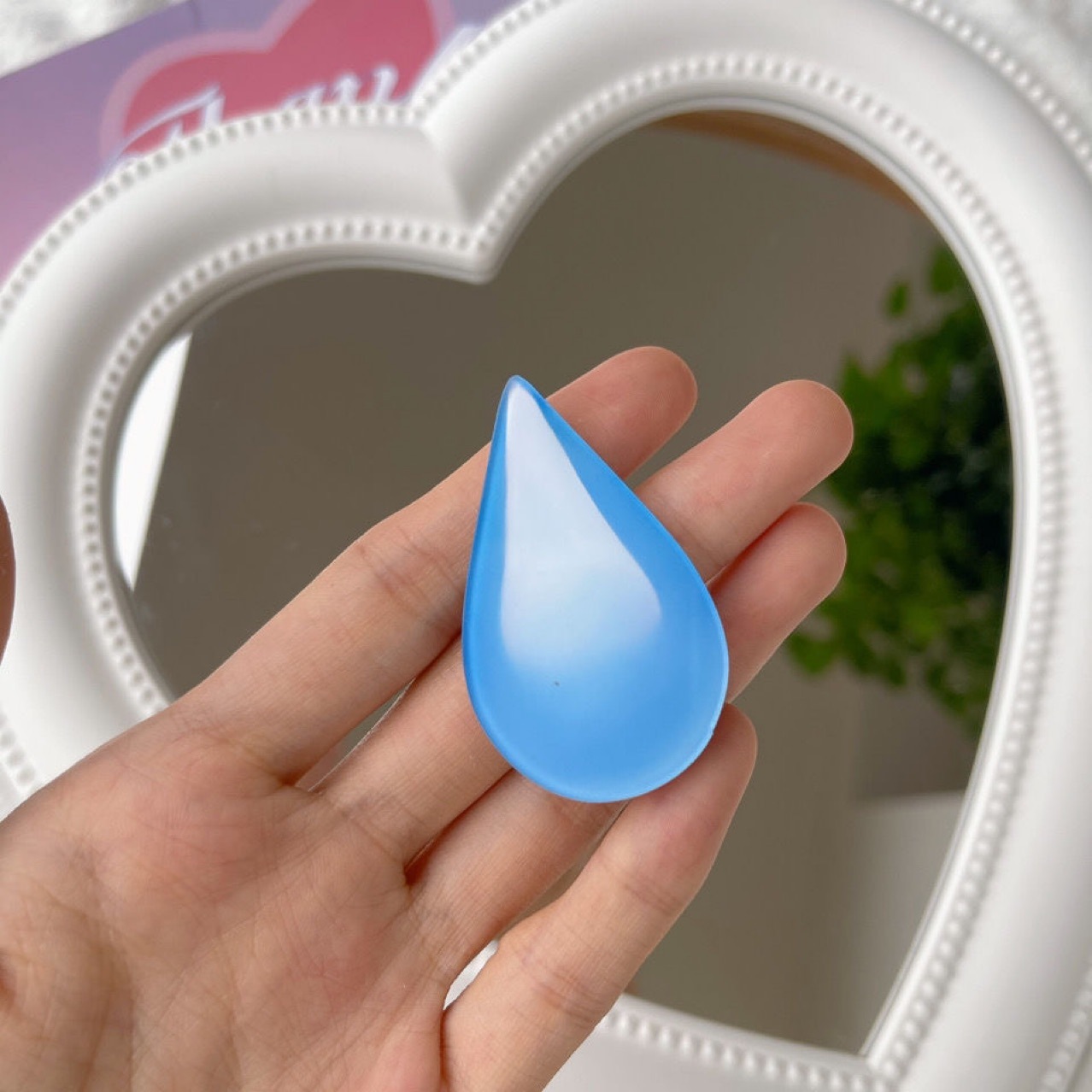 emjio表情包流汗发夹水滴小红书同款可爱恶搞无语发饰刘海夹头饰