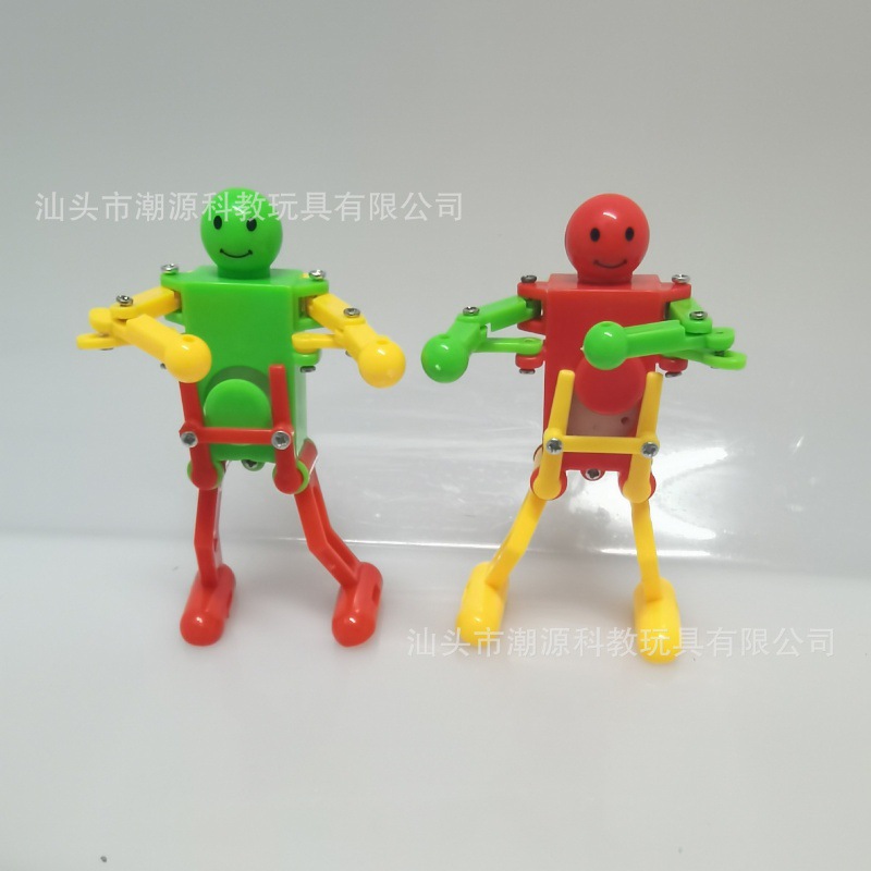 上链跳舞机器人 发条扭动机器人 会跳舞的机器人儿童玩具上链玩具