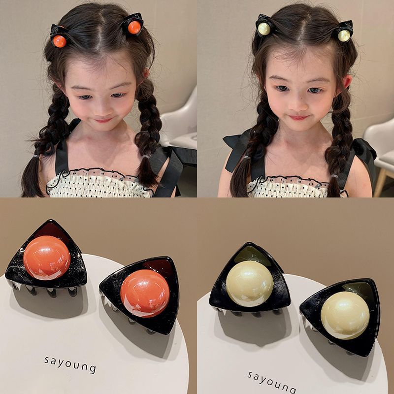 Cat Ears Hairpin Girl Fringe Clip Children Barrettes Little Clip 2023 New Girls Hair Accessories Baby Headdress