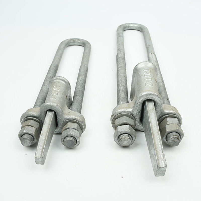 厂家供应可调试ut型线夹nut-1 电力ut线夹电力金具u型挂环