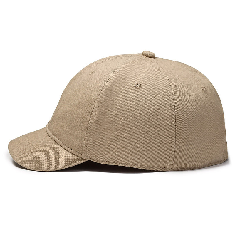 [Big Head Circumference plus-Sized Deepening] Hat Men's Tall Crown Baseball Cap Tide Brand Face-Looking Small Peaked Cap Men