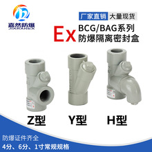 防爆隔离密封盒BCG-Y/Z/H型G3/4纵向DN15/20防爆穿线盒G1寸-BAG横