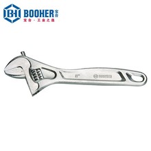 Booher宝合工具 CrV钢欧式活动扳手BH2210150~2210600 6"-24"可选