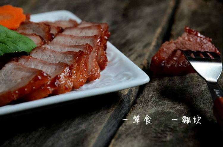 广东特产港式深井烧鹅店蜜汁叉烧肉真空熟食叉烧500g脆皮肉包邮