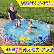 儿童室外游乐设施折叠游泳池小型免充气家用户外玩水戏水池加厚