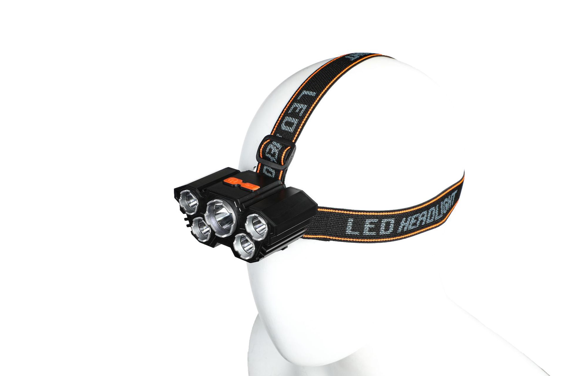 头顶灯头灯钓鱼强光户外充电夜钓头戴式矿工泛光工作灯