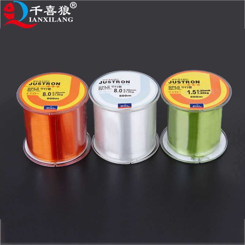 鱼线500米进口拉力主线绑钩子线路亚线海竿抛竿尼龙鱼线-阿里巴巴