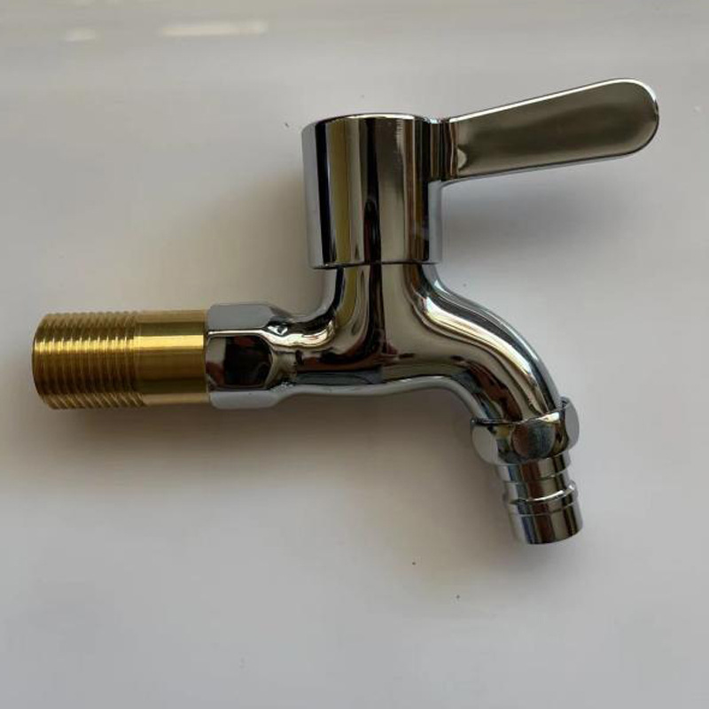 铜红冲加厚中长款4分dn15快开水嘴 洗衣机水龙头 尖嘴洗衣机水嘴