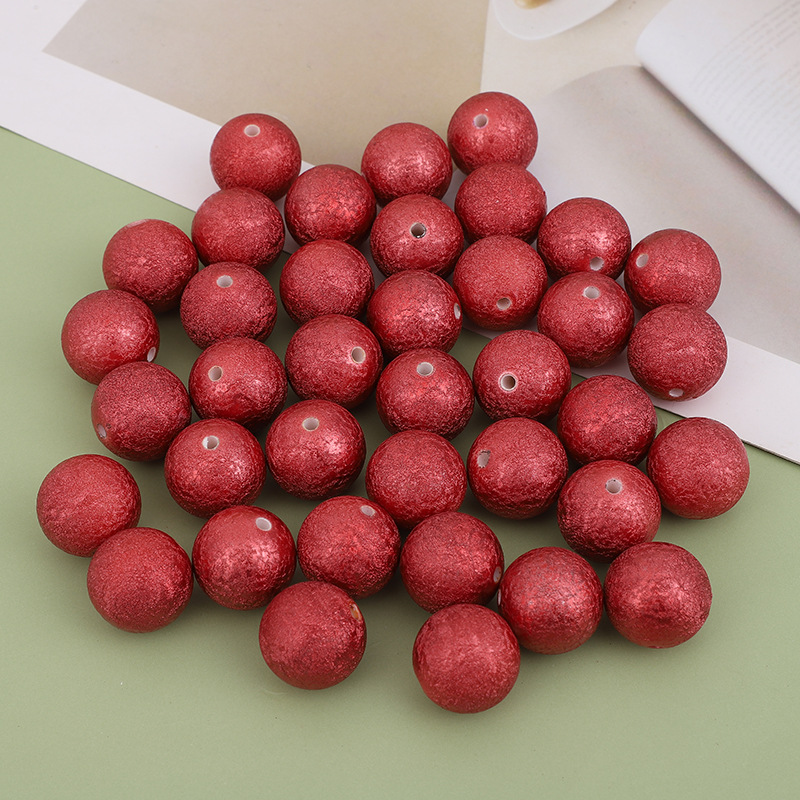 scattered beads wholesale round beads high content red sand bracelet handmade diy ornament cinnabar accessories manufacturer