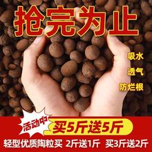 空心陶粒养花专用花盆垫底防烂根透气通用颗粒水培纯天然花卉铺面