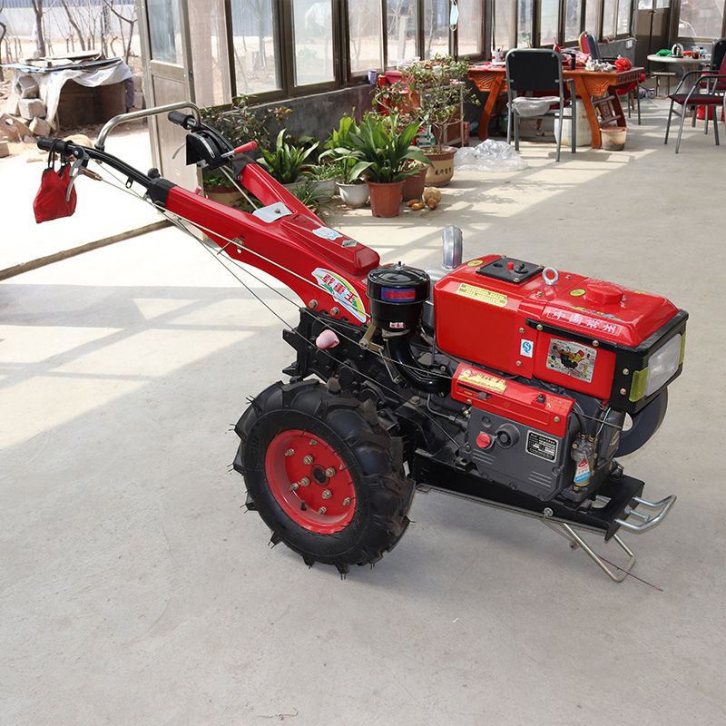 微耕机农机多功能耕地机耕田犁农具起垄旋耕农用手扶拖拉机水旱田