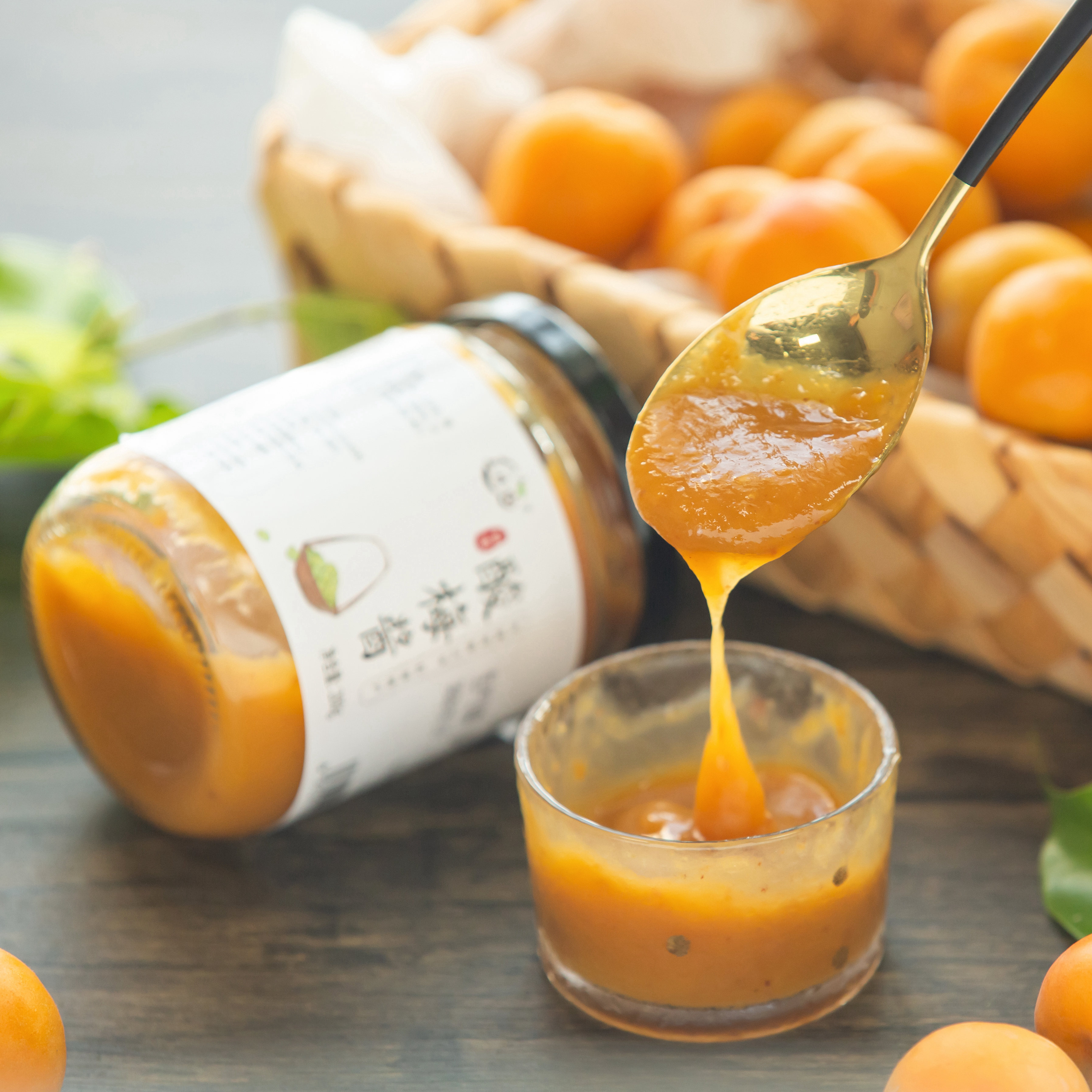 酸梅酱膏青梅果酱广式潮汕冰花商用广东烧鹅烧鸭烤肉兑苏打水