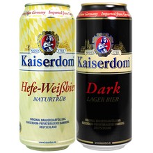 德国凯撒啤酒集团监制国产凯撒王精酿原浆扎啤1l12罐装整箱啤酒