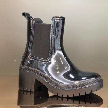 定制款跨境时尚雨鞋女士切尔西低筒雨靴胶鞋水鞋水靴雨靴成人套鞋