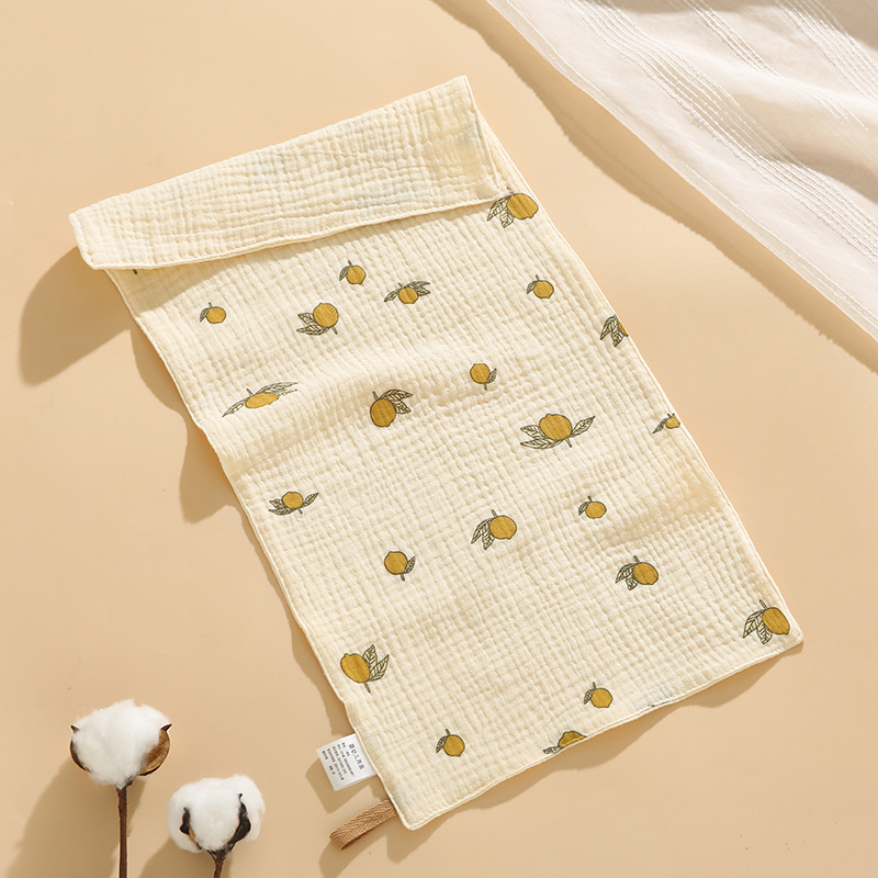 Kids' Towel Cotton Face Wash Gauze Class a Kindergarten Hanging Baby Bath Newborn Baby Saliva Towel
