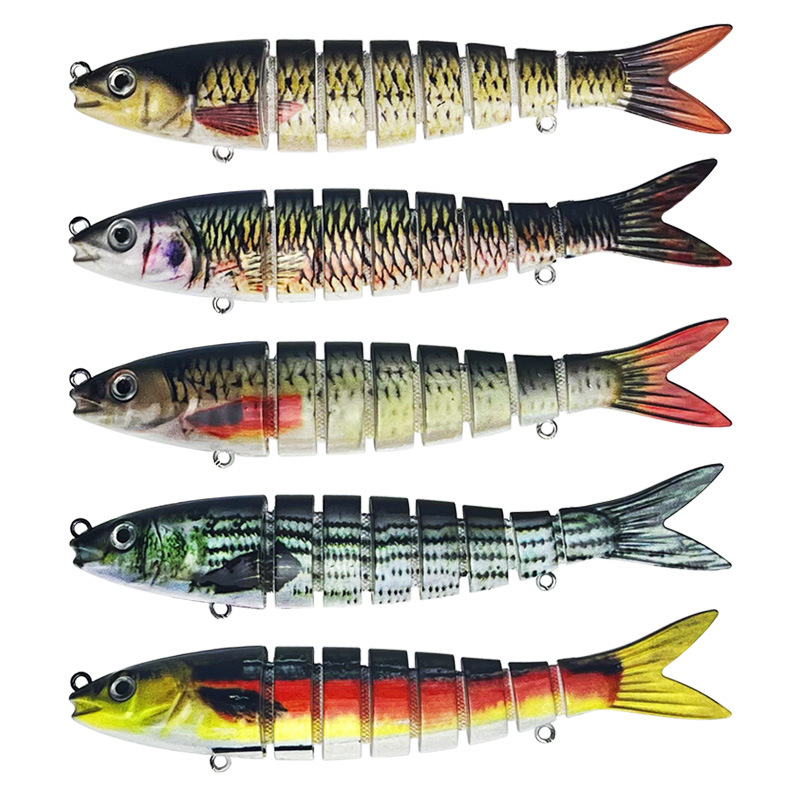 跨境路亚硬饵13.5cm18g塑料3d打印多节鱼长款仿真鱼饵批发-阿里巴巴