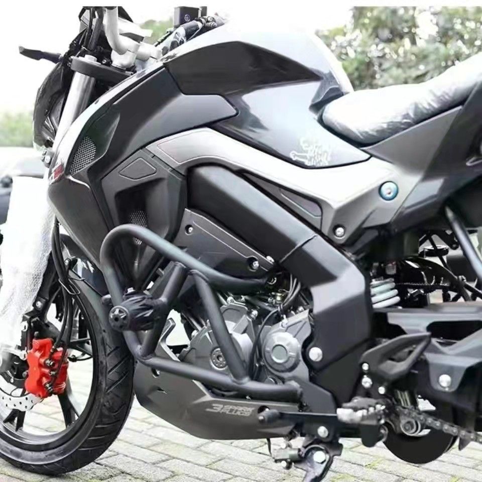 适用于贝纳利小迅龙150s保险杠bj150-31前护杠竞技防摔杠改装配件