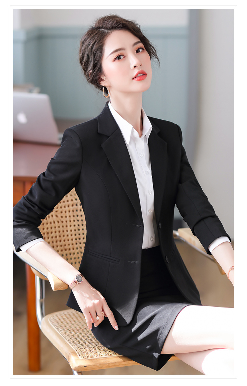 西装套装女薄款春秋时尚气质女神范职业装面试正装老师工作服夏季